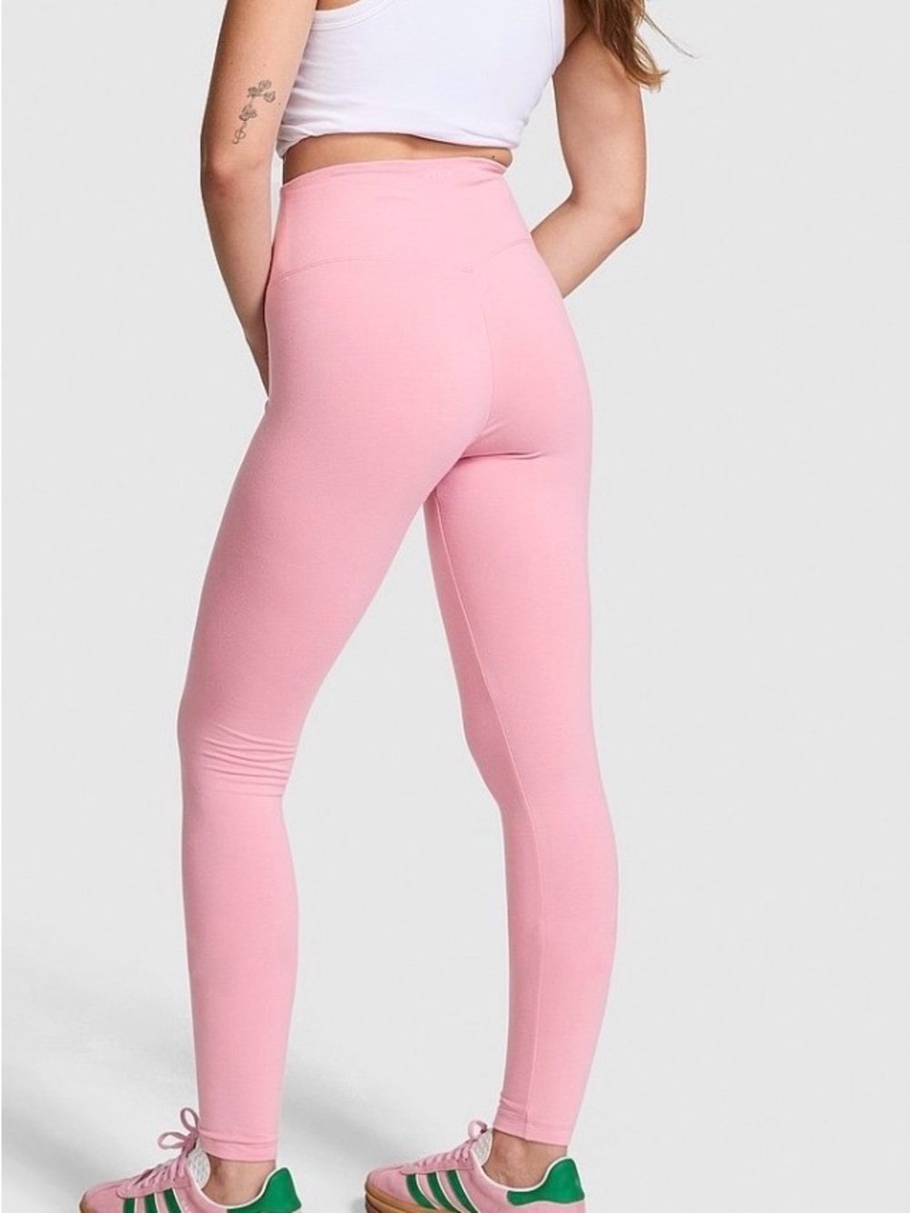 PINK Victoria's Secret Light Pink High-Waist Leggings